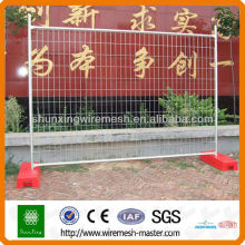 Galvanized Temporary Fencing Panels With Plastic Feet